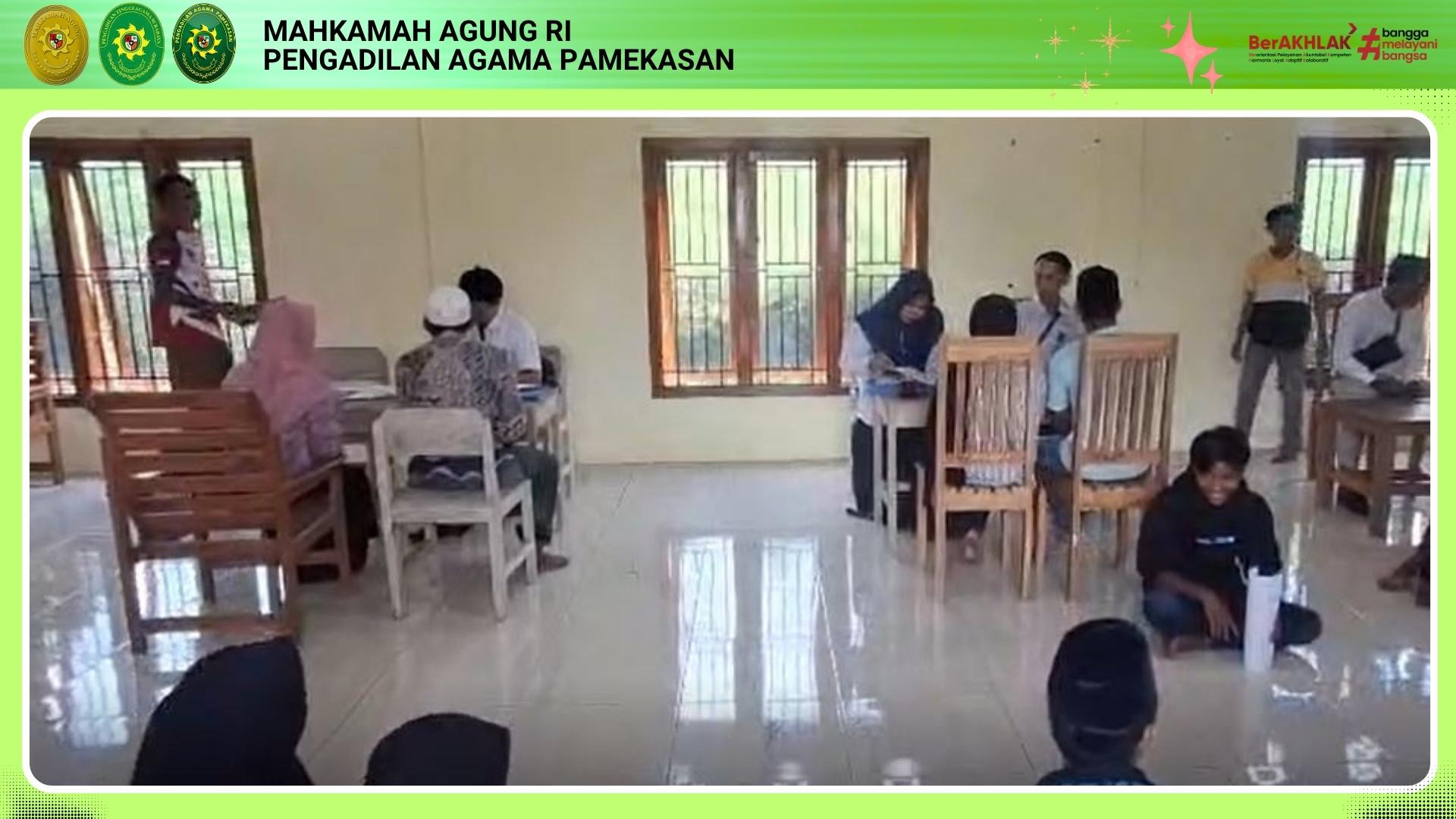 Guna Menjamin Akurasi Data. Panitera PA Pamekasan Pimpin Langsung Verifikasi Berkas Itsbat Nikah di Batumarmar